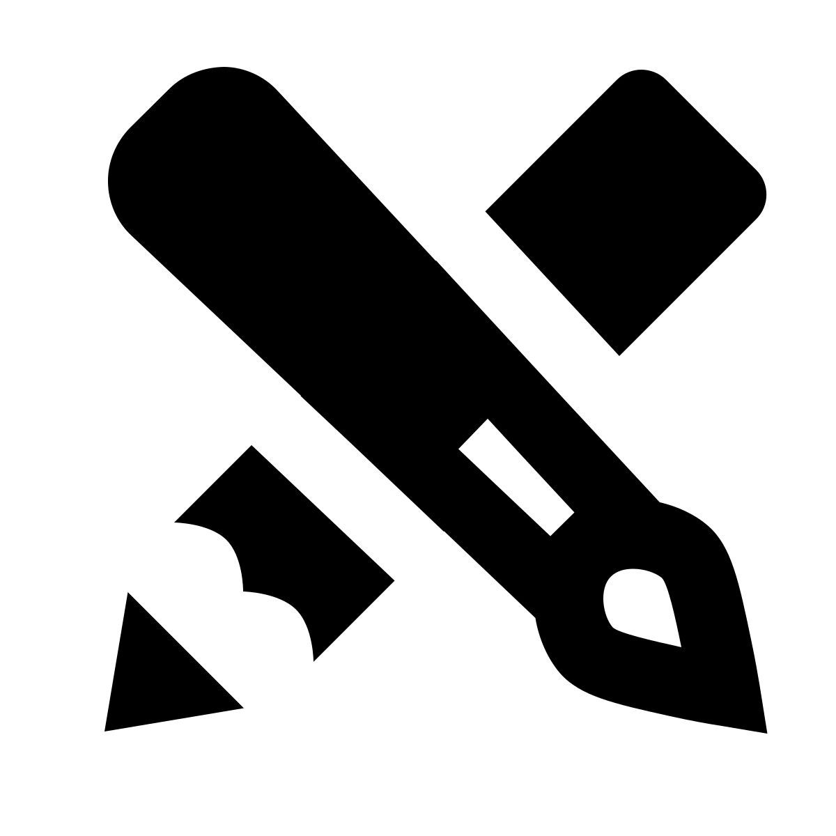 material filled style dibujo icon