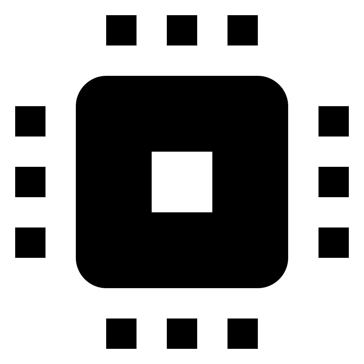 material filled style électronique icon