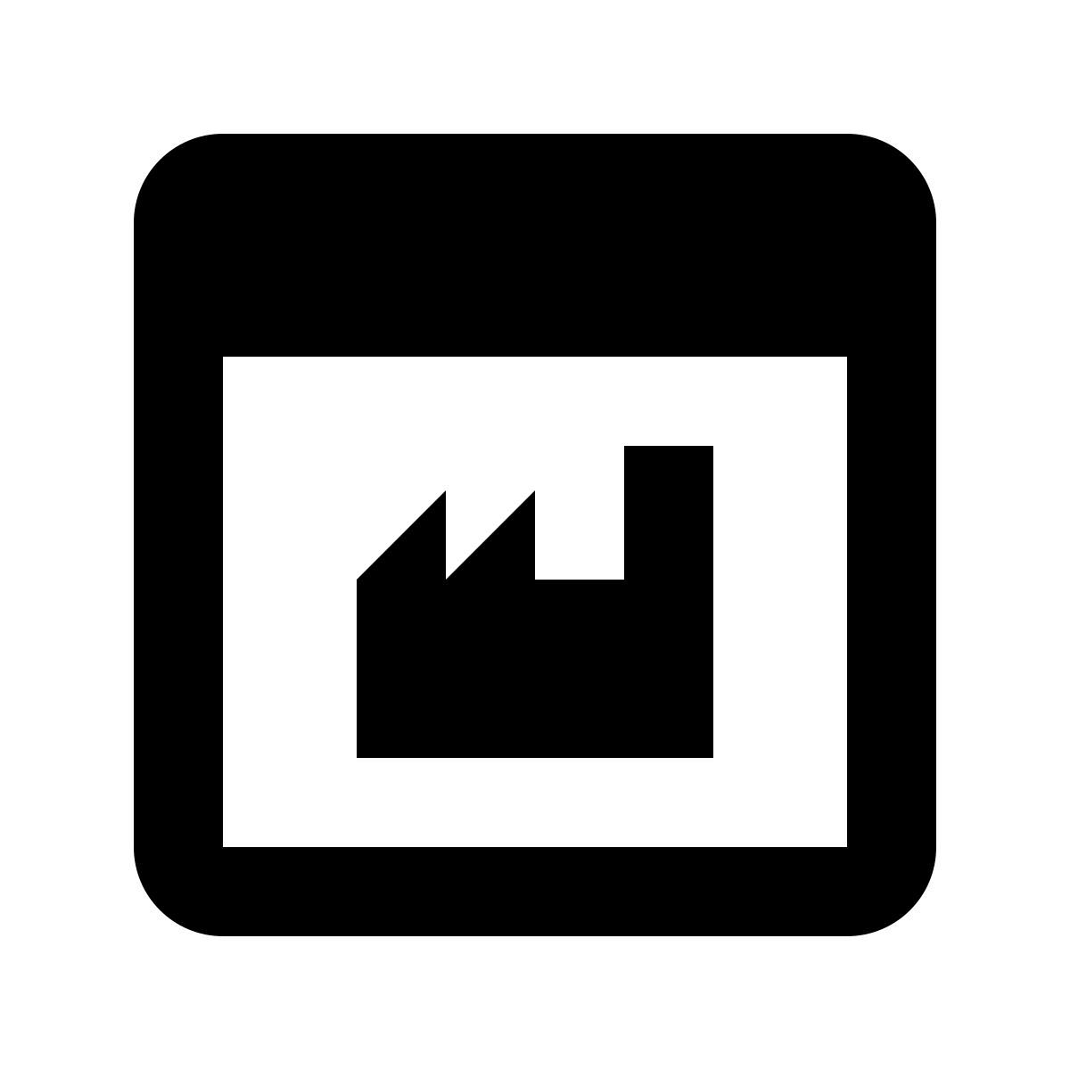 material filled style erp system icon