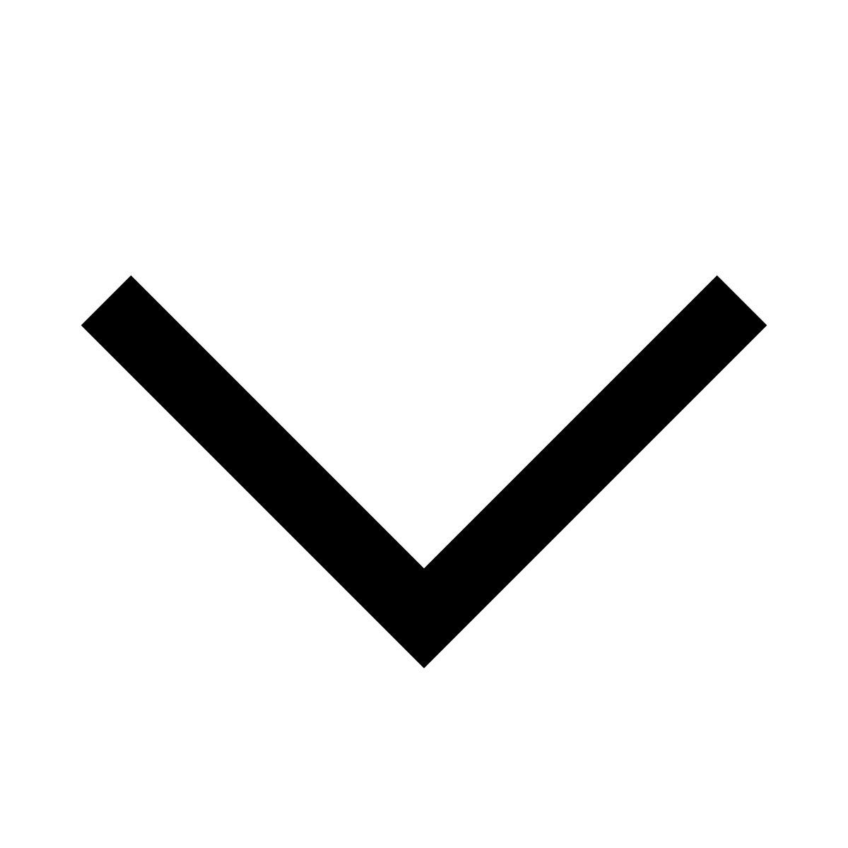 material filled style expand arrow icon