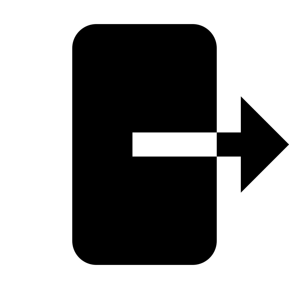 material filled style exporter icon