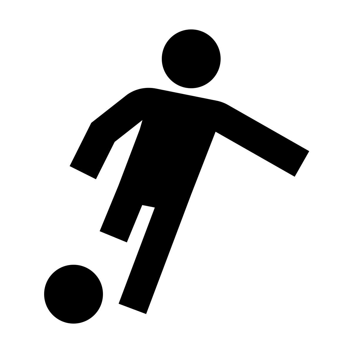 material filled style futebol icon