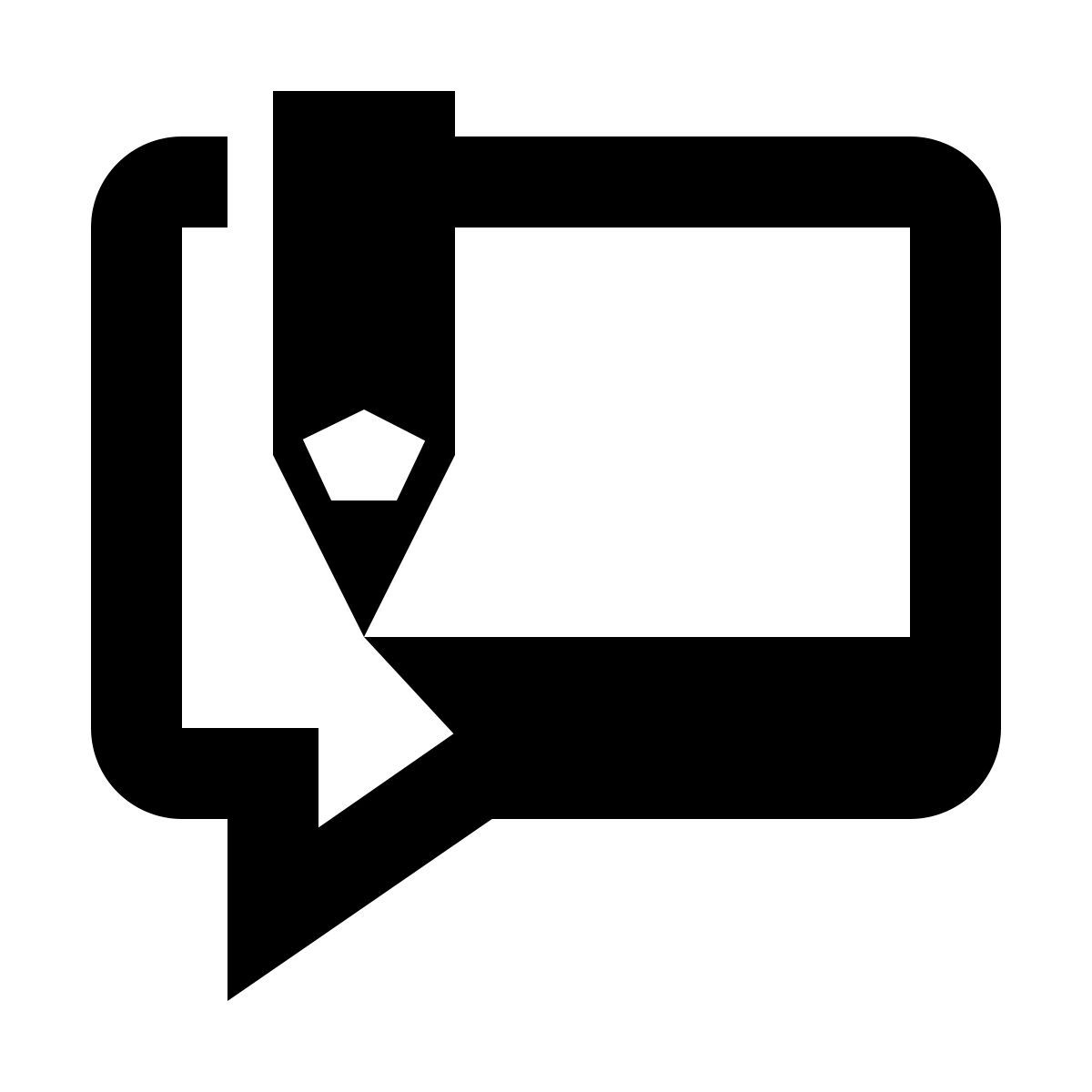 material filled style blog icon