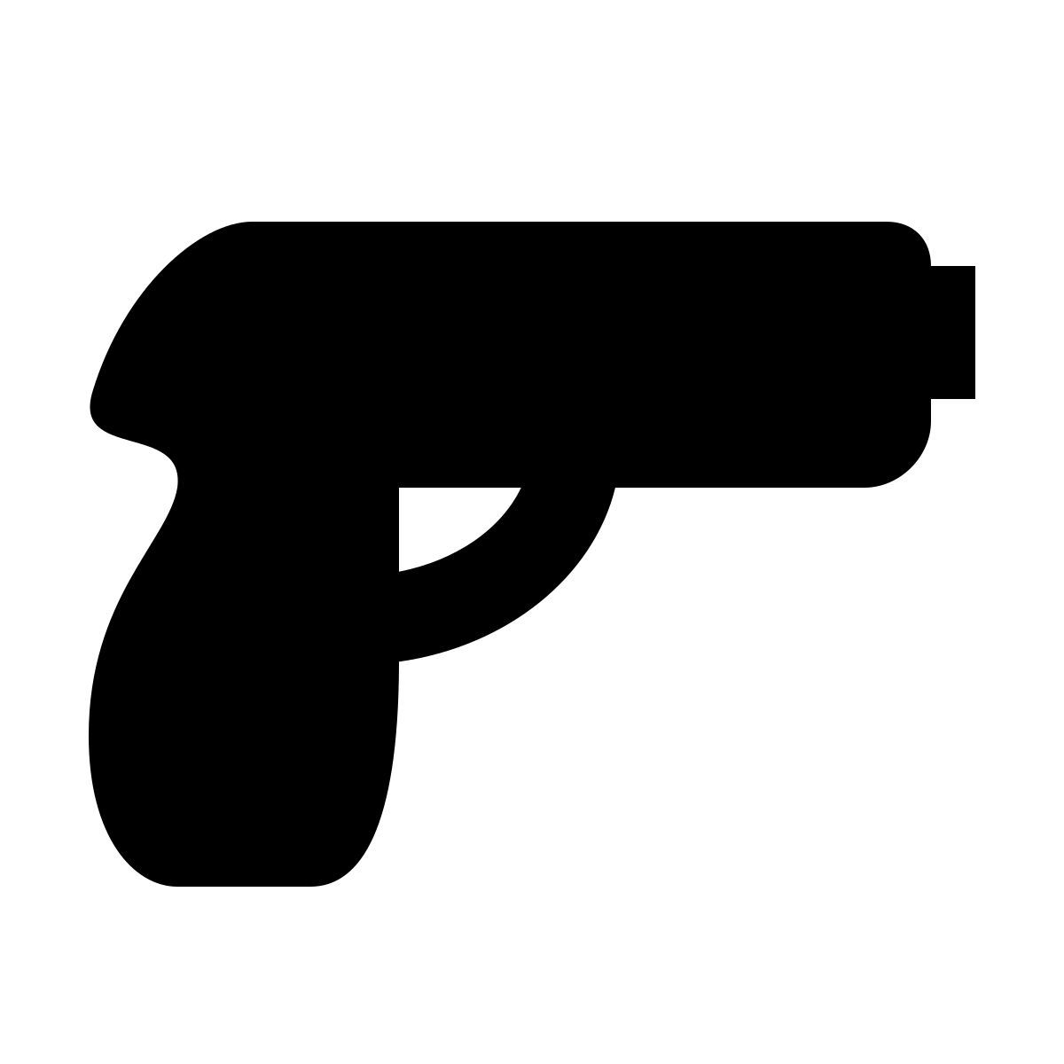 material filled style pistola icon