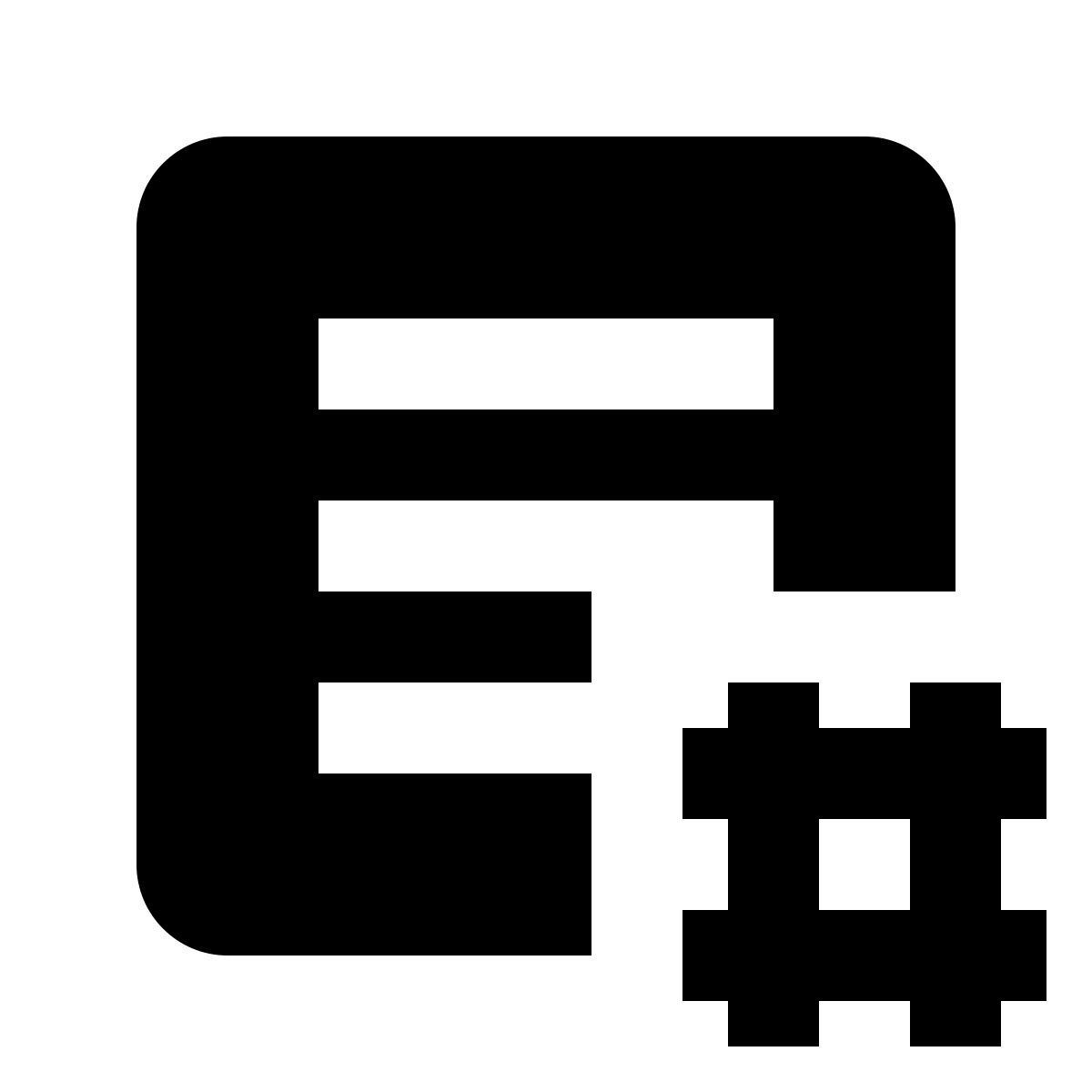 material filled style 包括hashtag活动供稿 icon