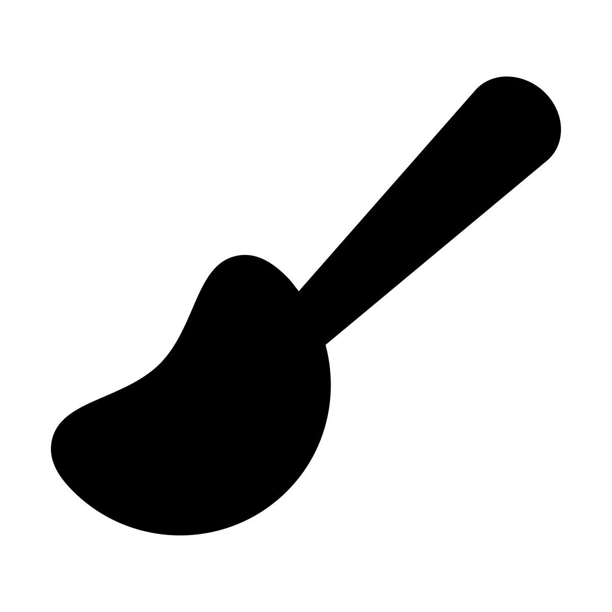 material filled style 아이스크림 국자 icon