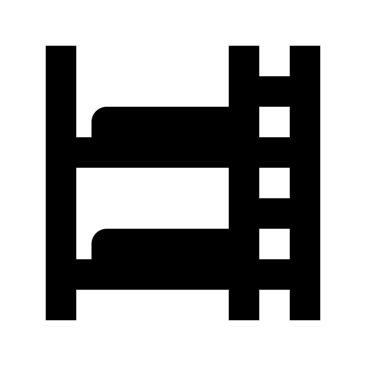 material filled style dormitorio de los niños icon