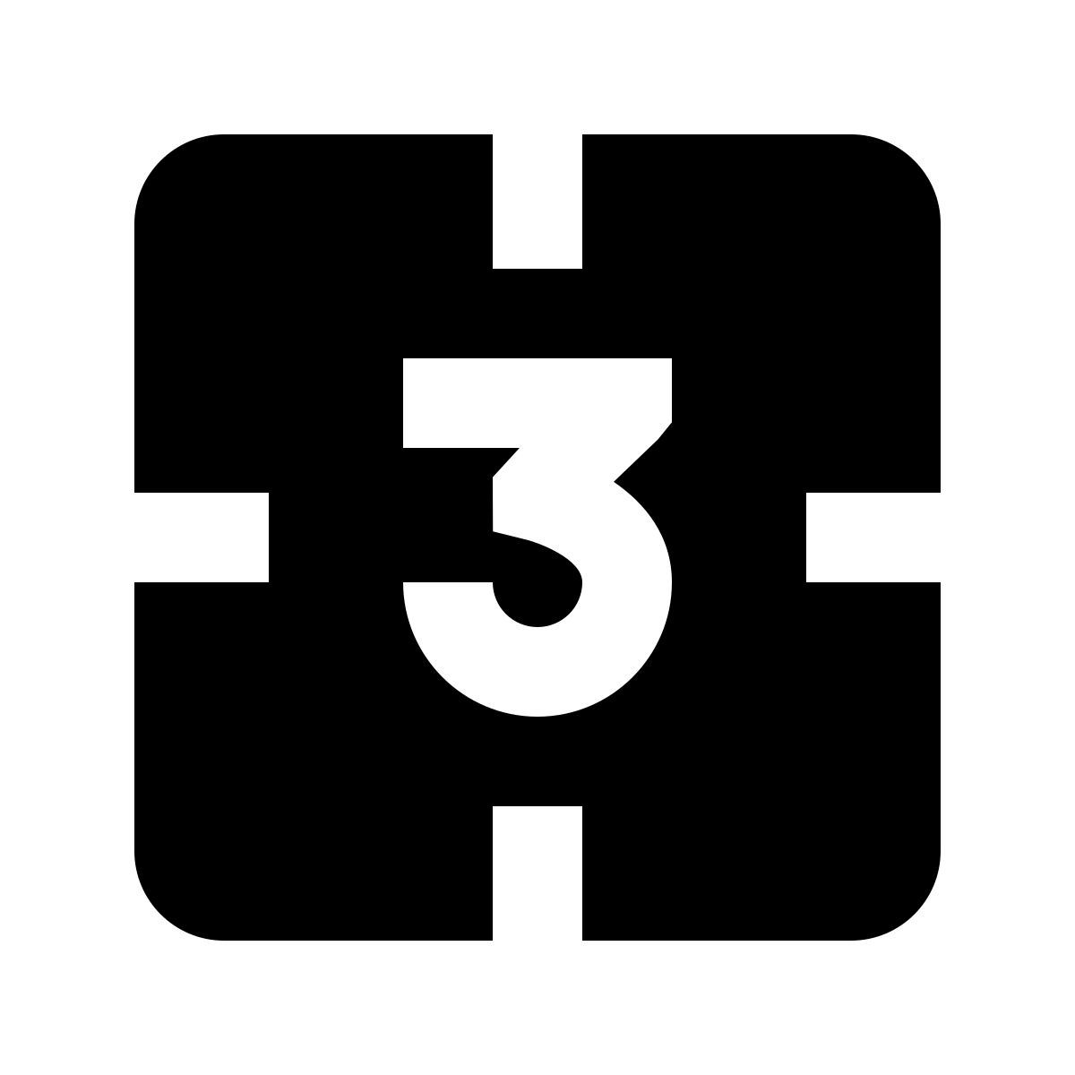 material filled style film countdown icon