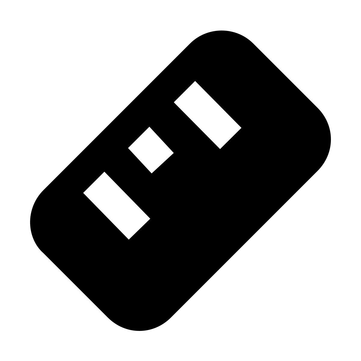 material filled style longitud icon