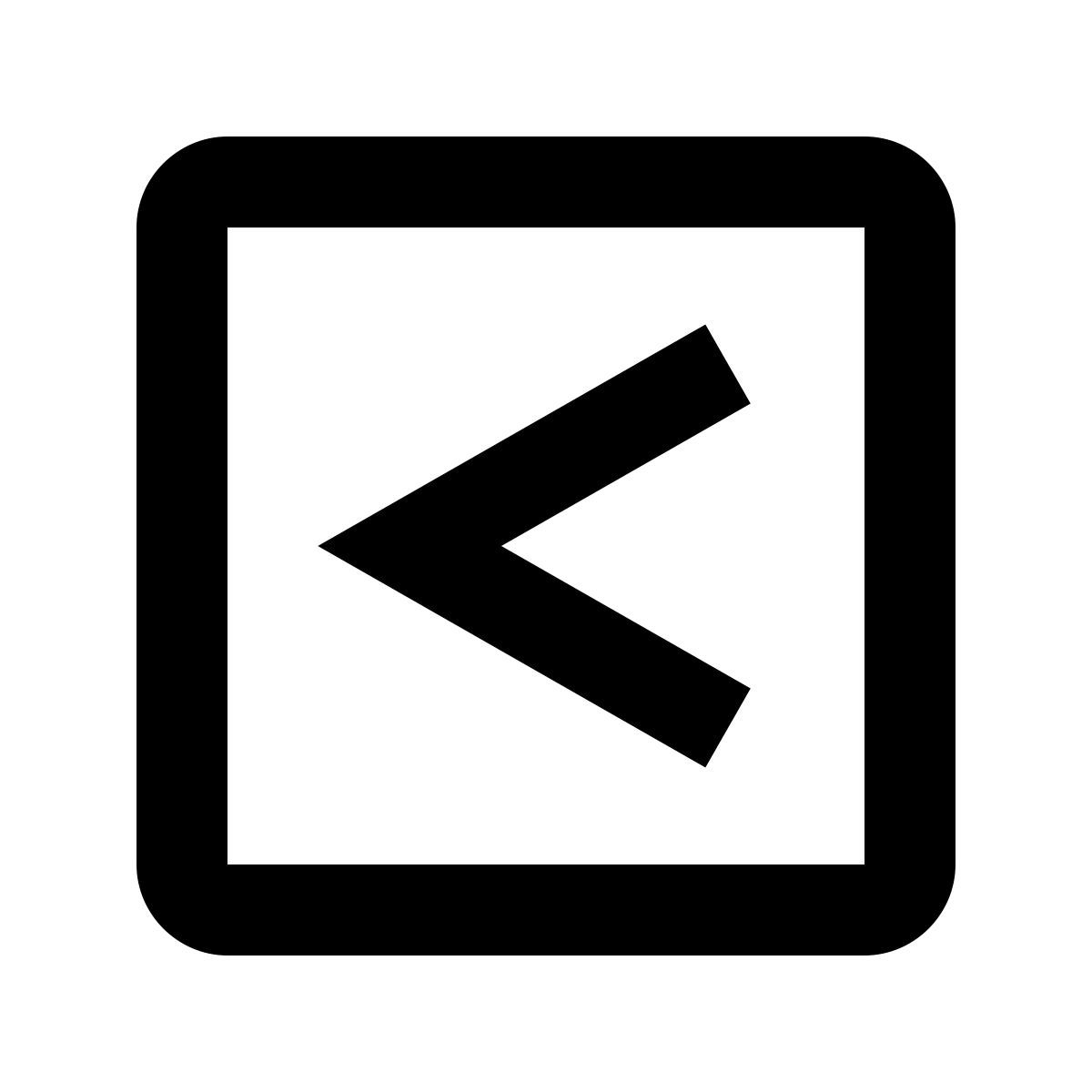 material filled style winkel icon