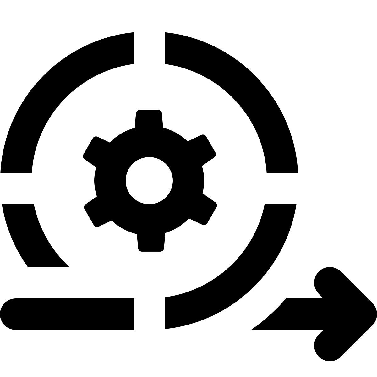 material filled style agile icon
