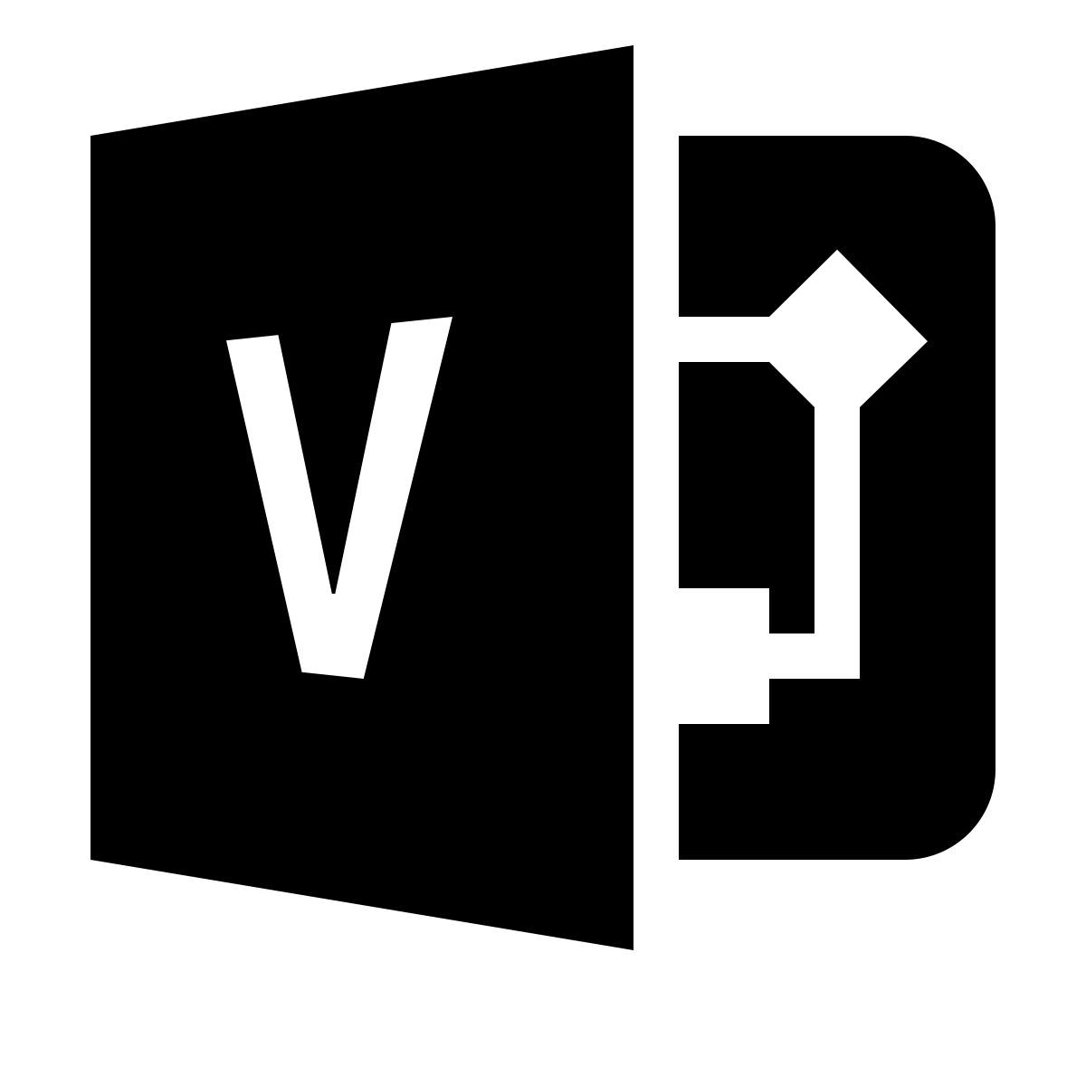 material filled style microsoft visio에 icon