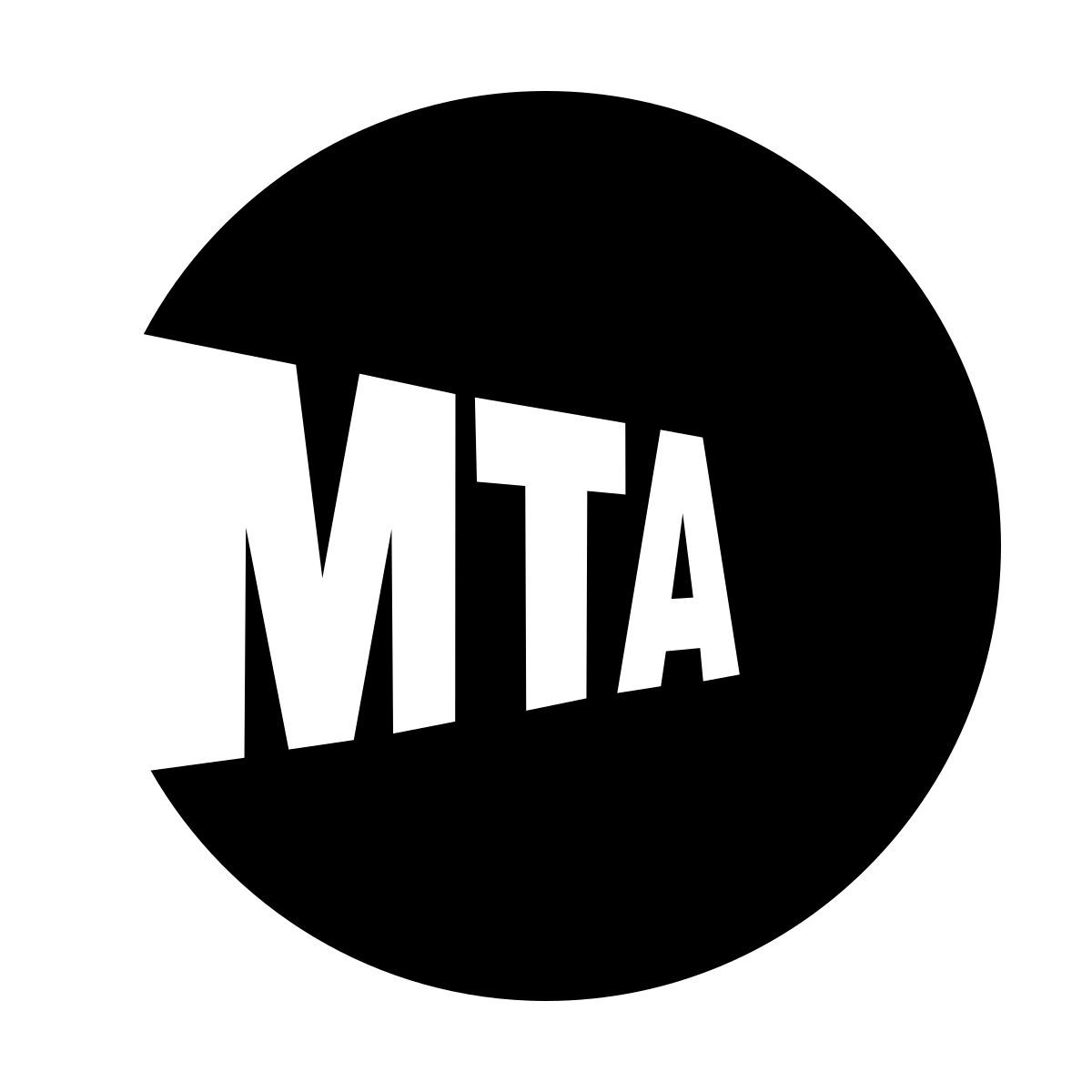 material filled style metropolitan transportation authority icon