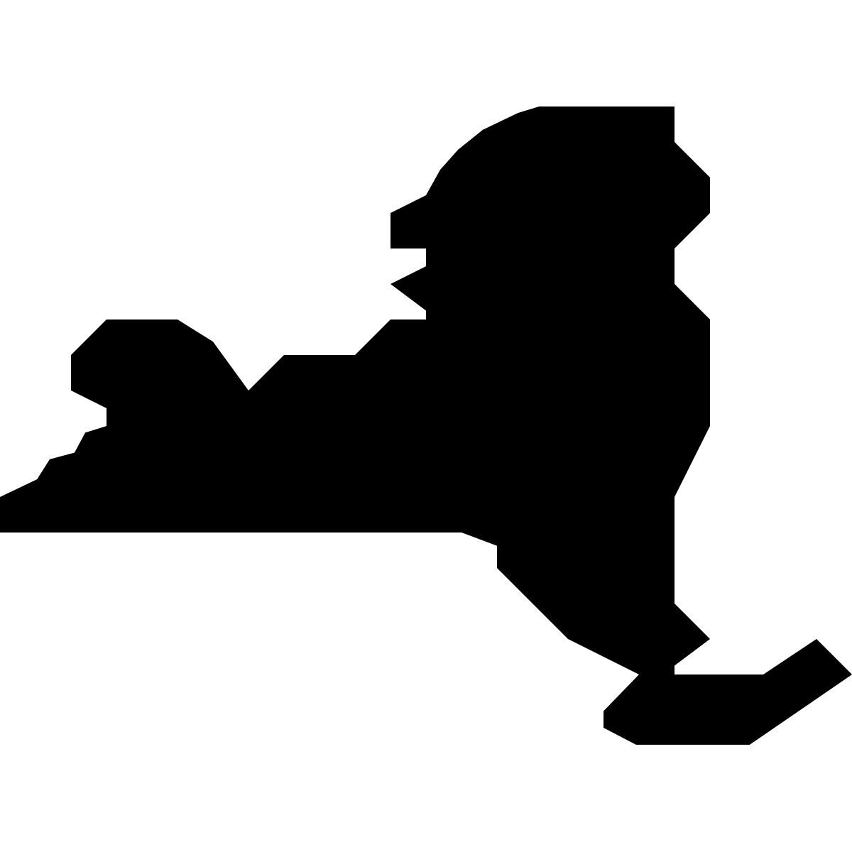 material filled style nova york icon