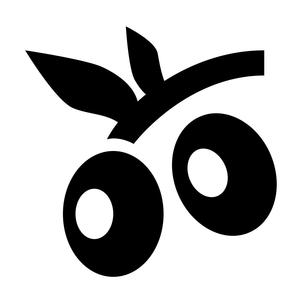 material filled style aceituna icon