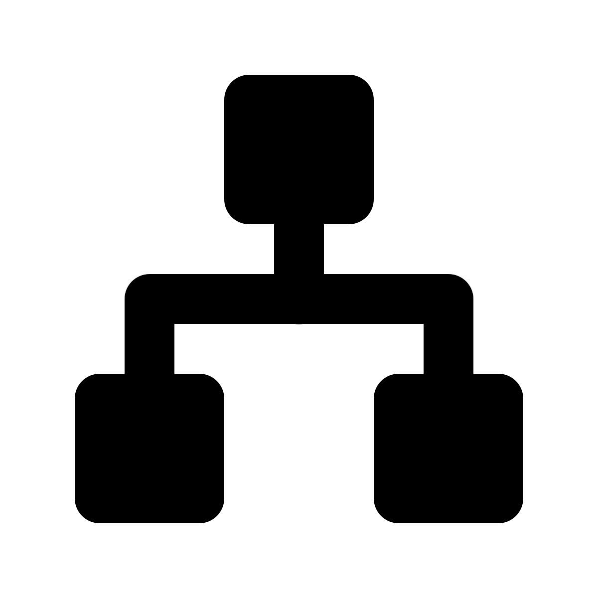 material filled style 병렬 작업 icon