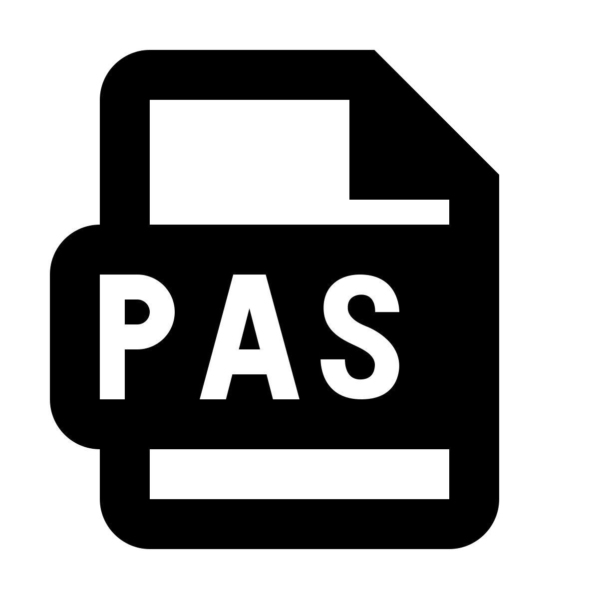 material filled style pas icon