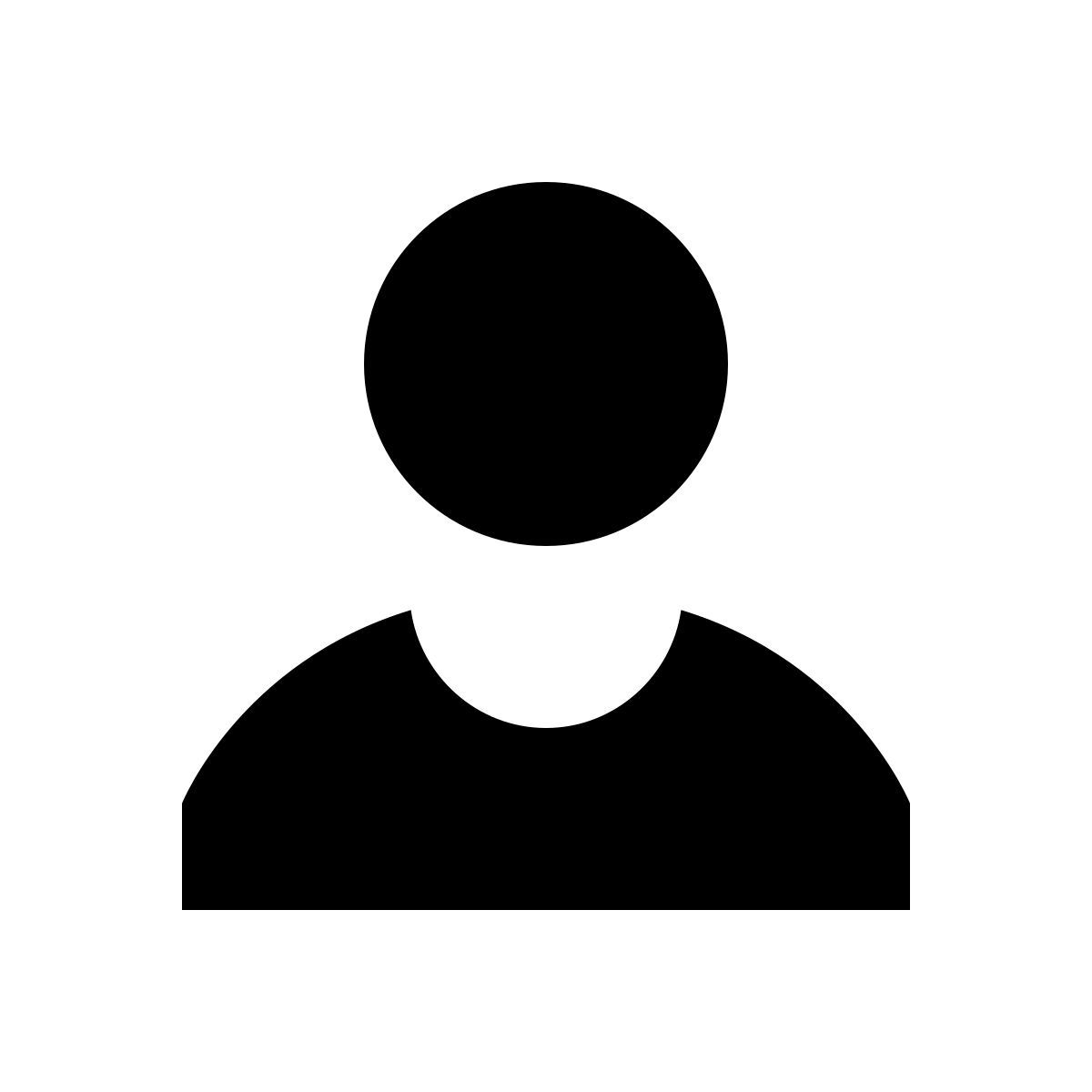 material filled style persona de sexo masculino icon