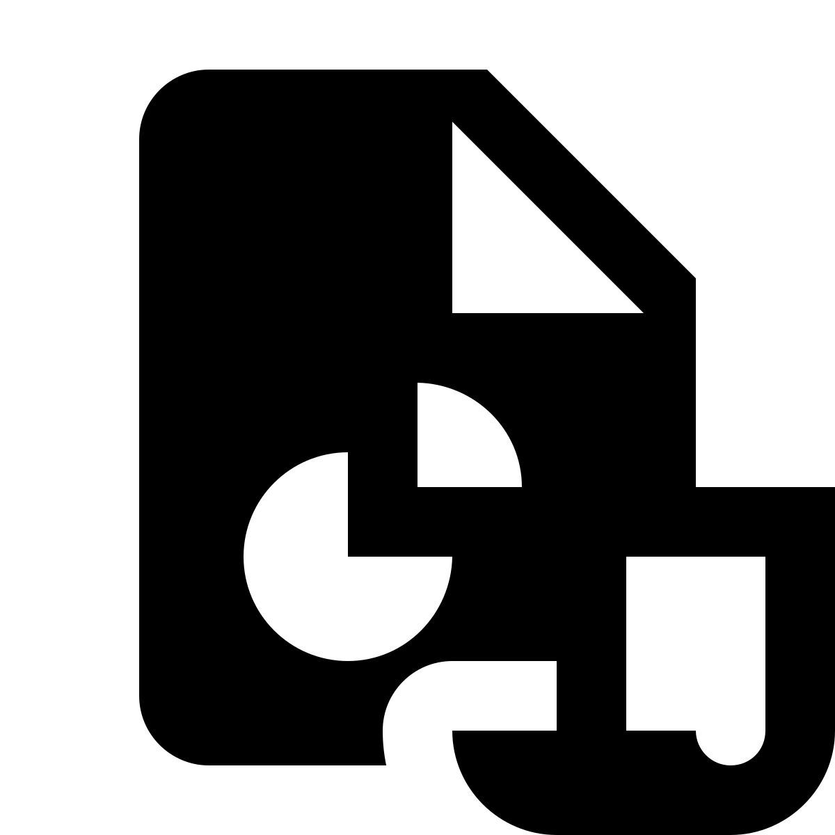 material filled style 饼图报表脚本 icon