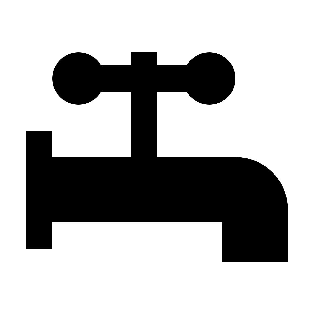 material filled style 管道装置 icon