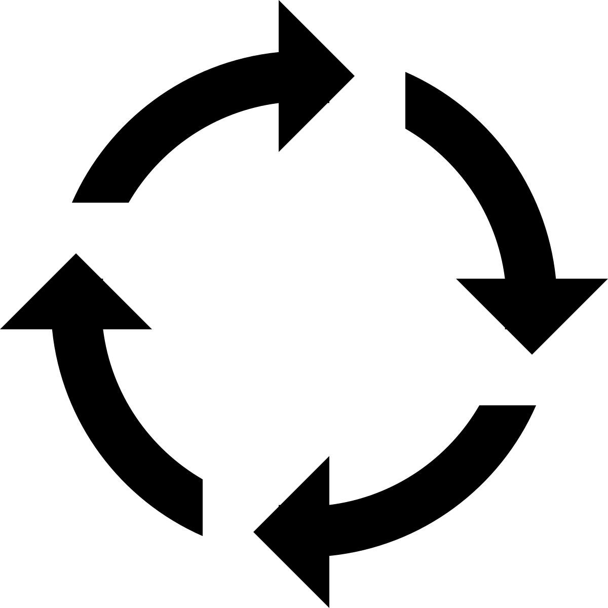 material filled style processus icon