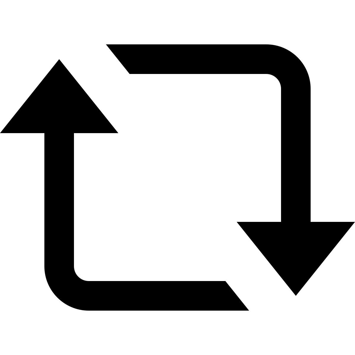 material filled style refresh icon