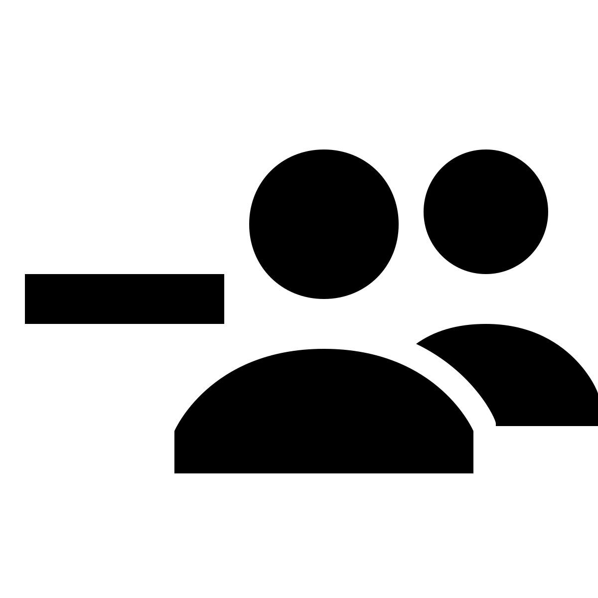 material filled style 删除用户组男人 icon