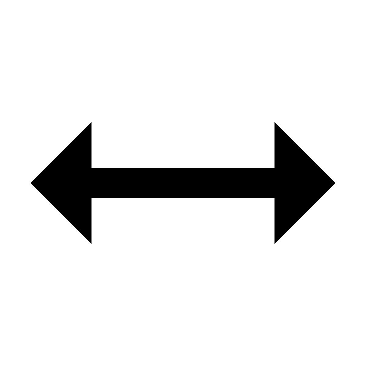 material filled style horizontal skalieren icon