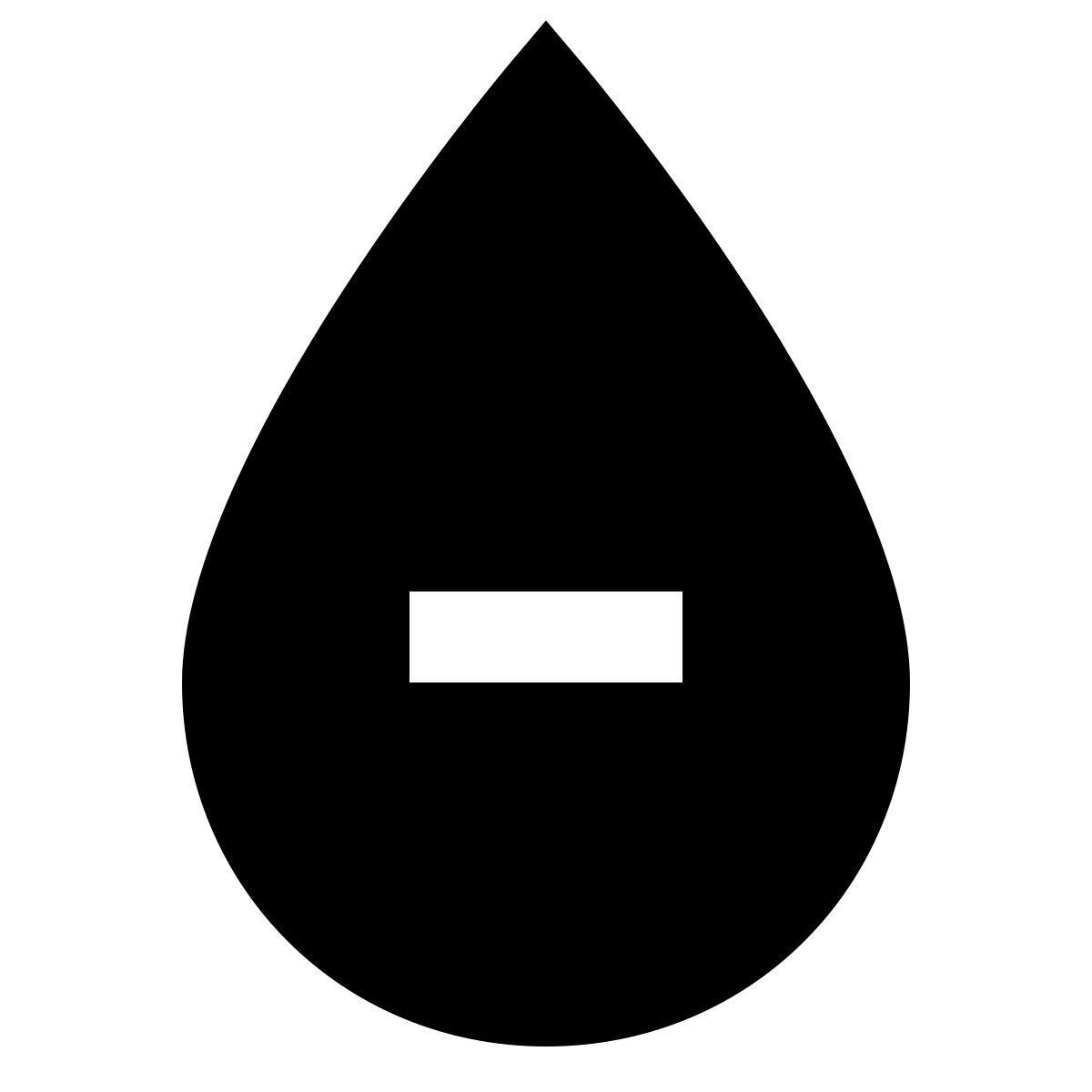 material filled style rh 빼기 icon