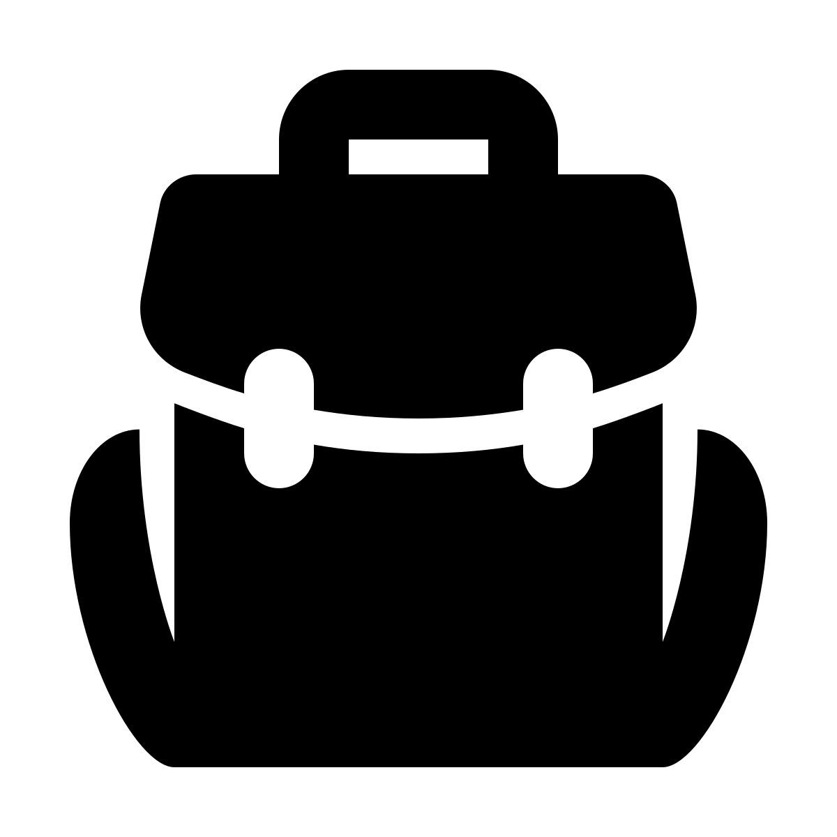 material filled style zaino icon