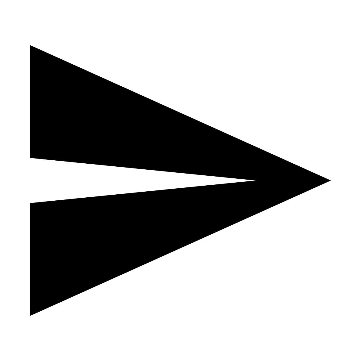 material filled style gesendet icon