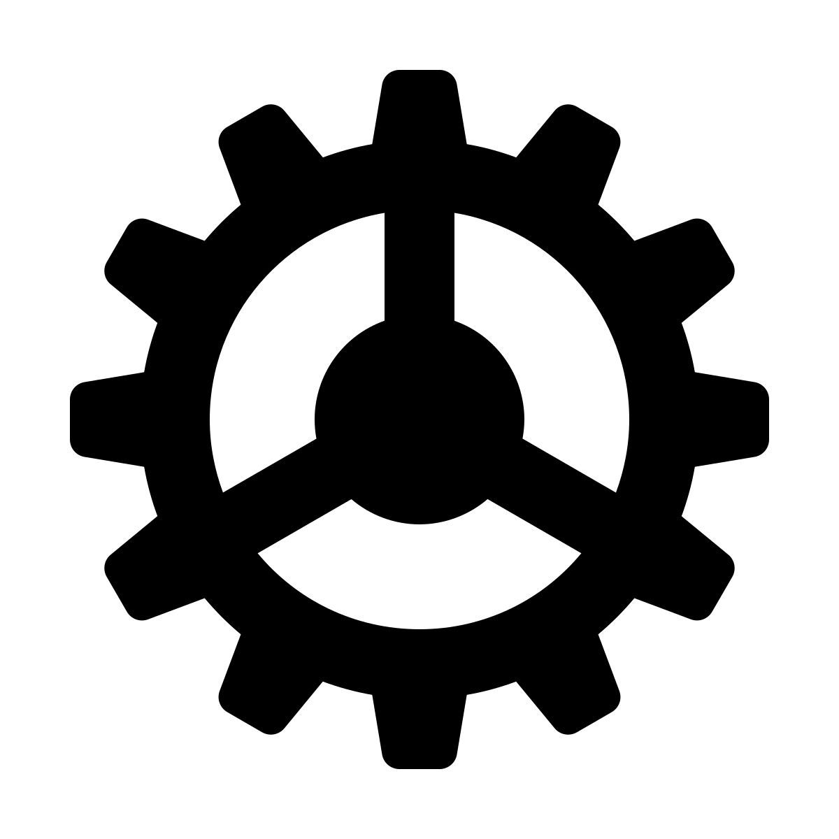 material filled style paramètres icon