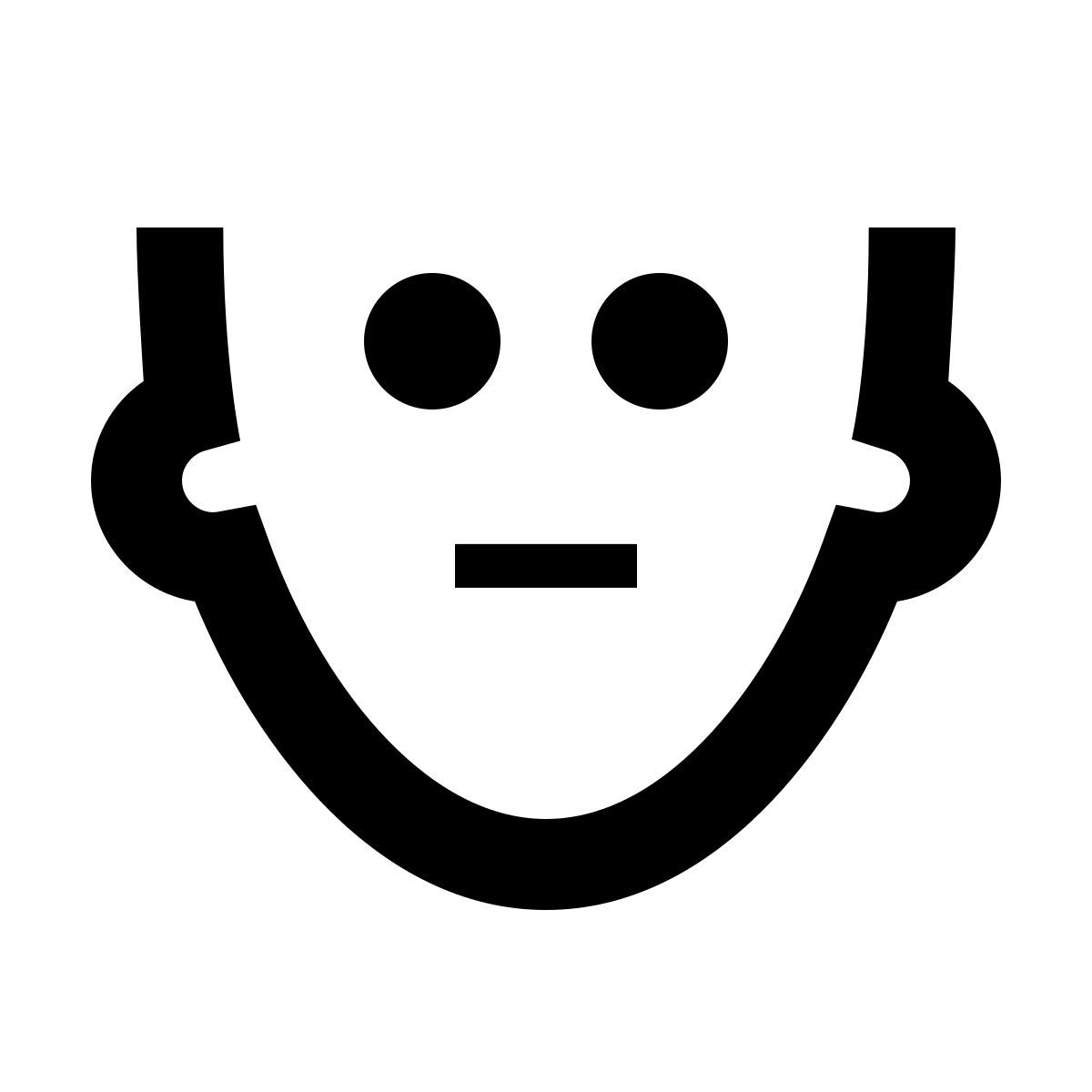 material filled style 함 얼굴 icon