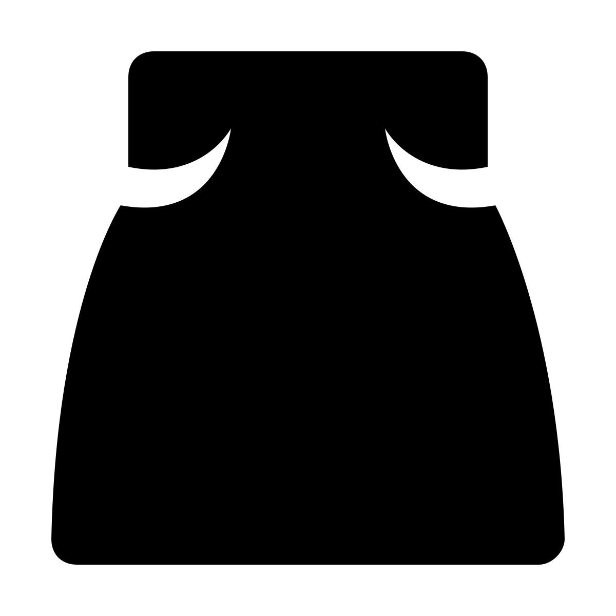 material filled style gonna icon