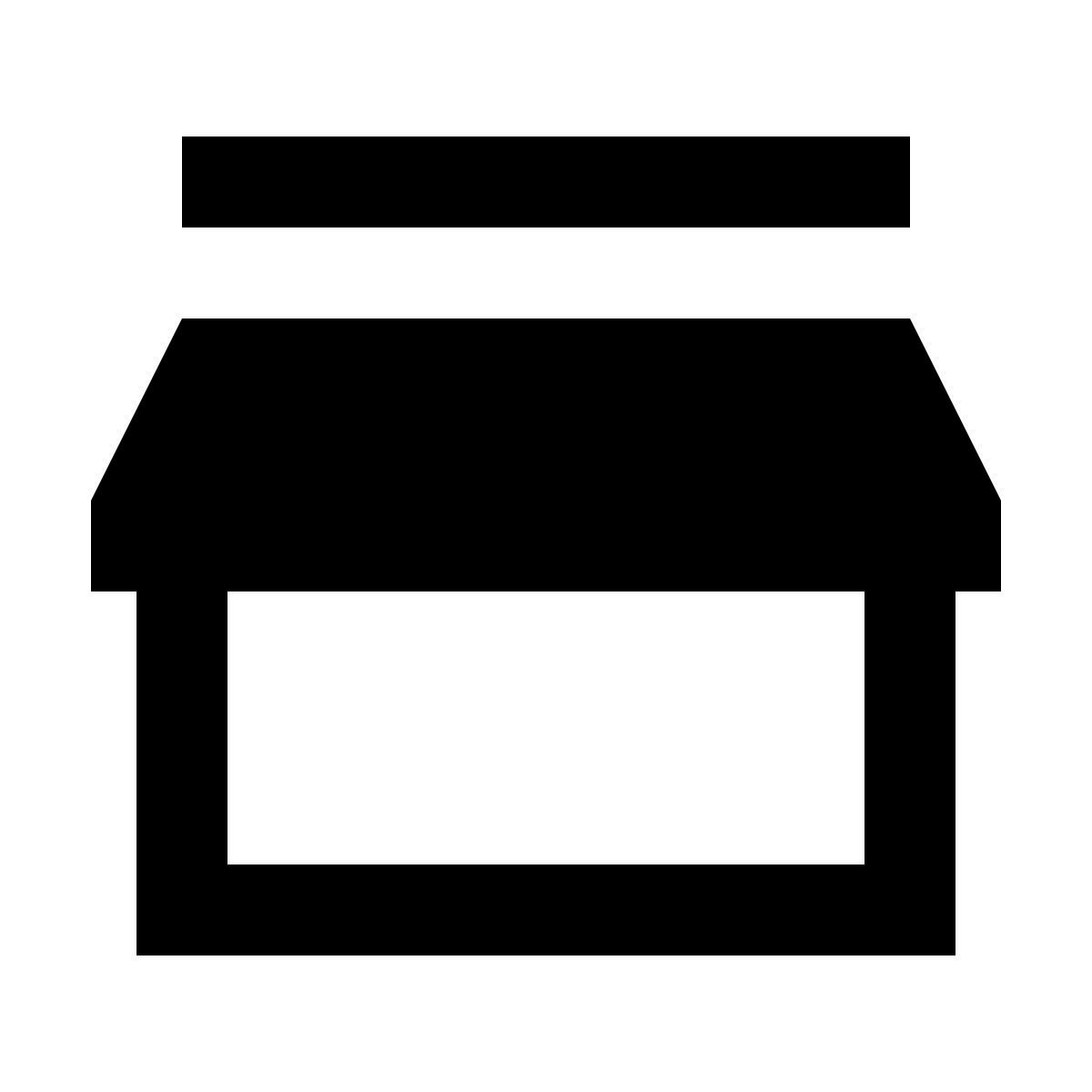 material filled style kleines unternehmen icon