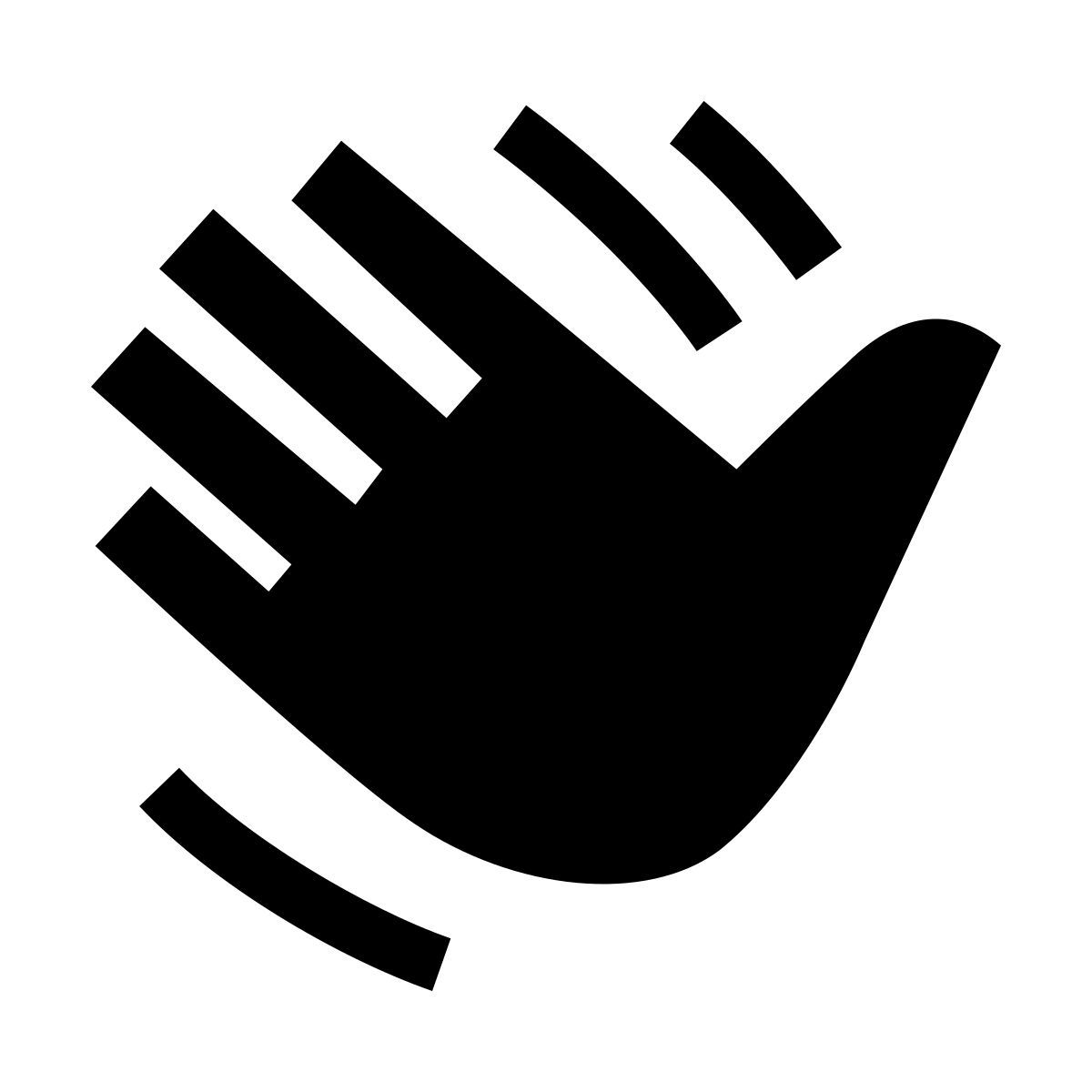 material filled style más o menos icon