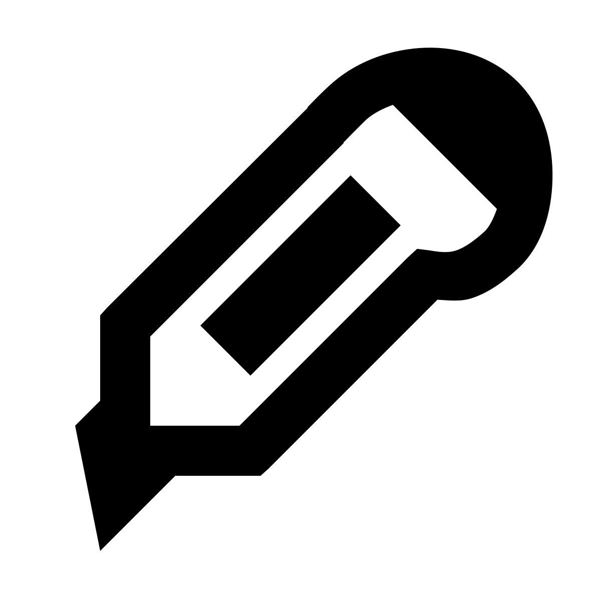 material filled style taglierino icon