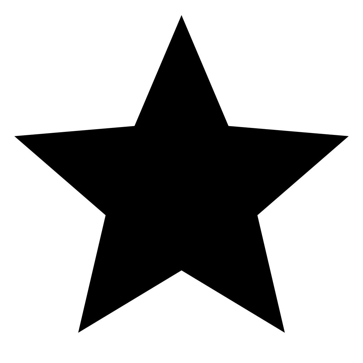 material filled style star icon