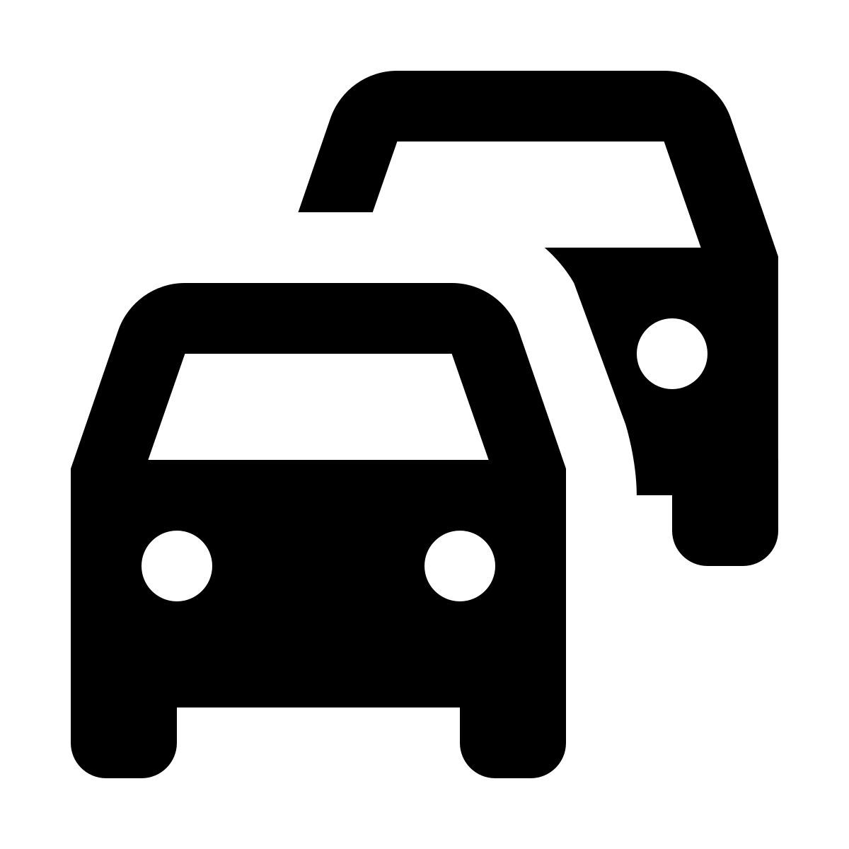 material filled style 交通阻塞 icon