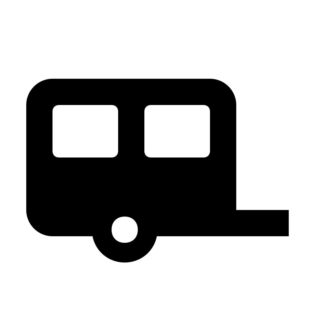 material filled style anhänger icon