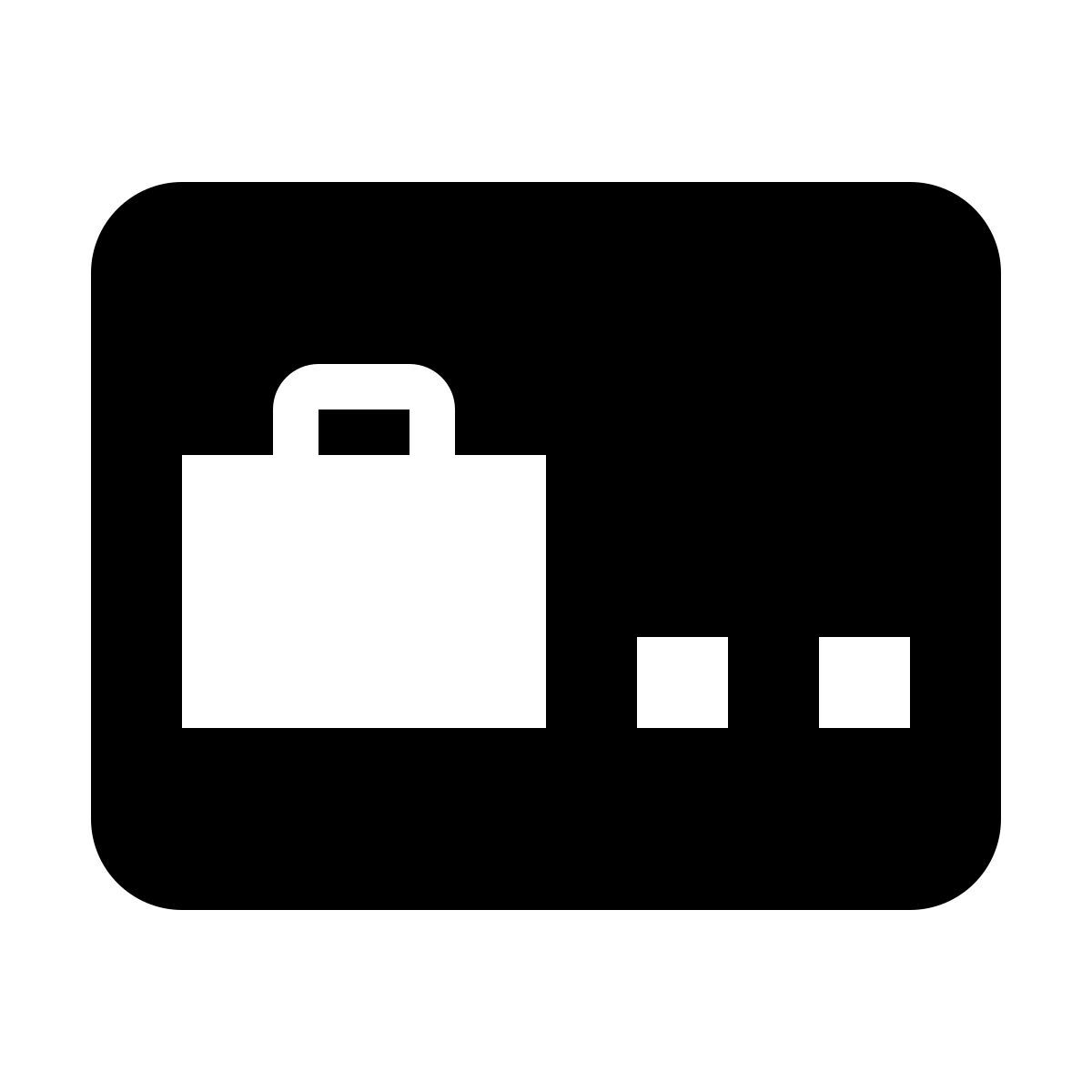 material filled style tarjeta de viaje icon