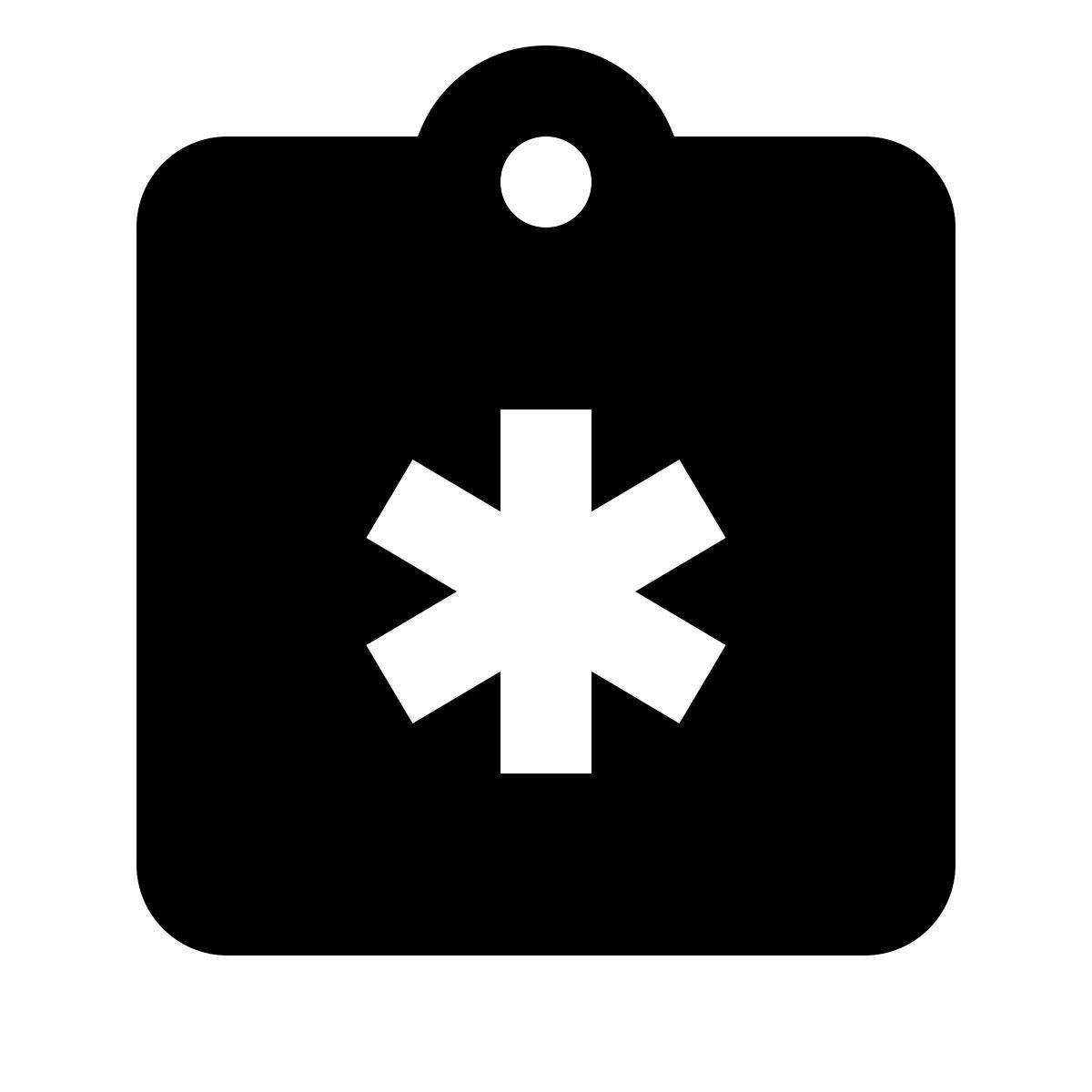 material filled style 治疗清单 icon