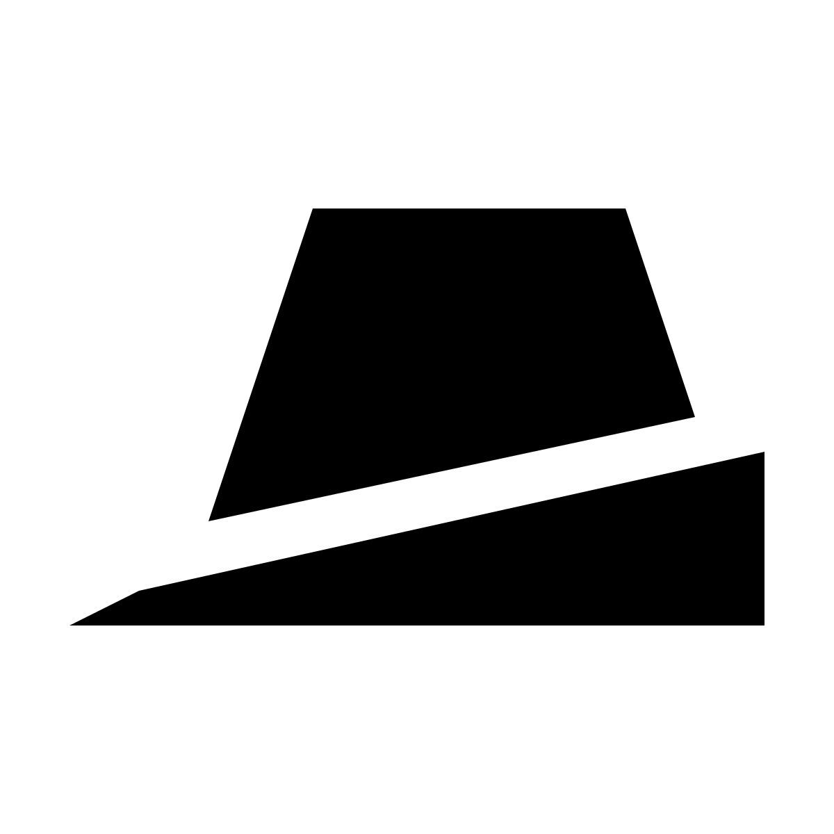 material filled style sombreros icon