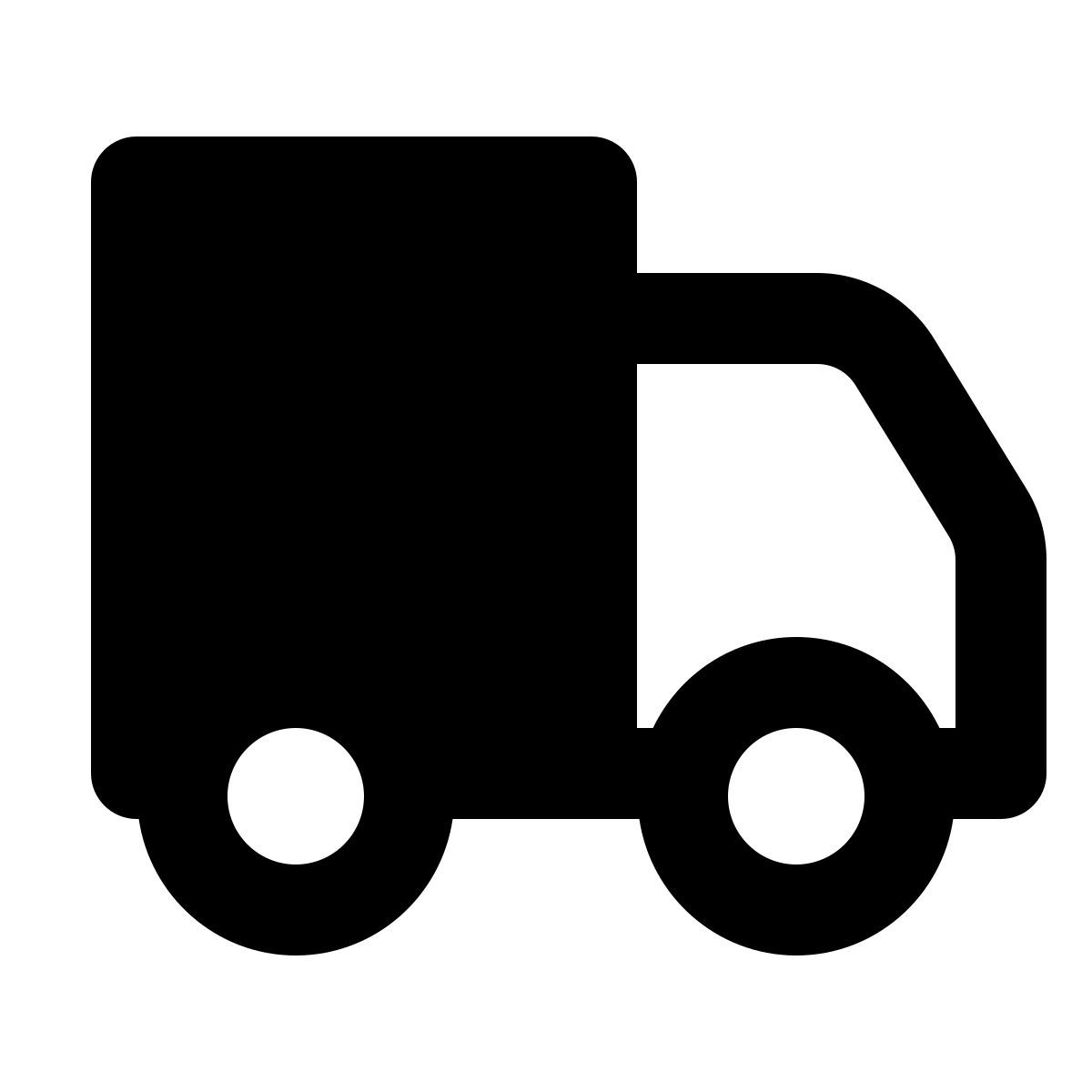 material filled style 卡车 icon