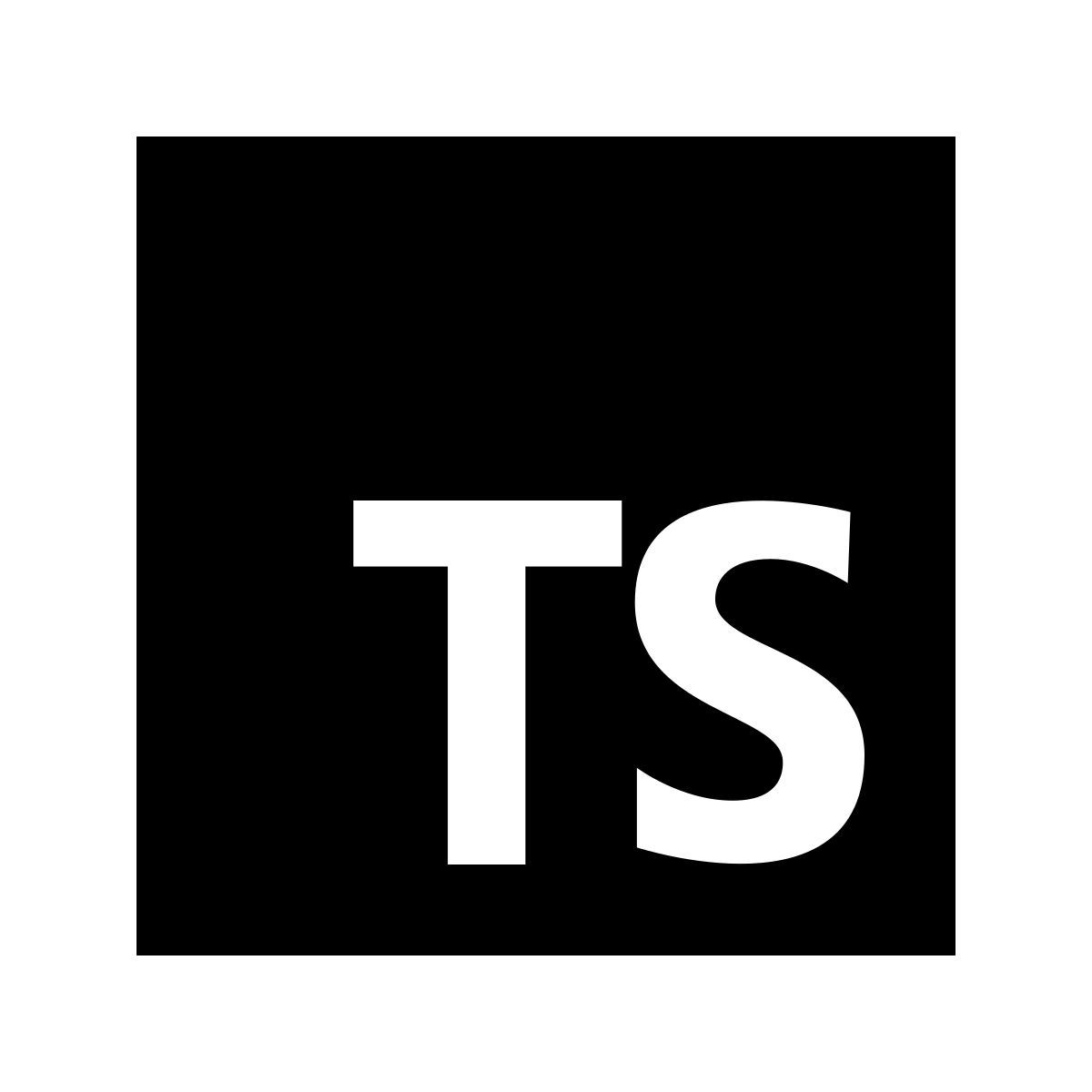 material filled style typescript icon