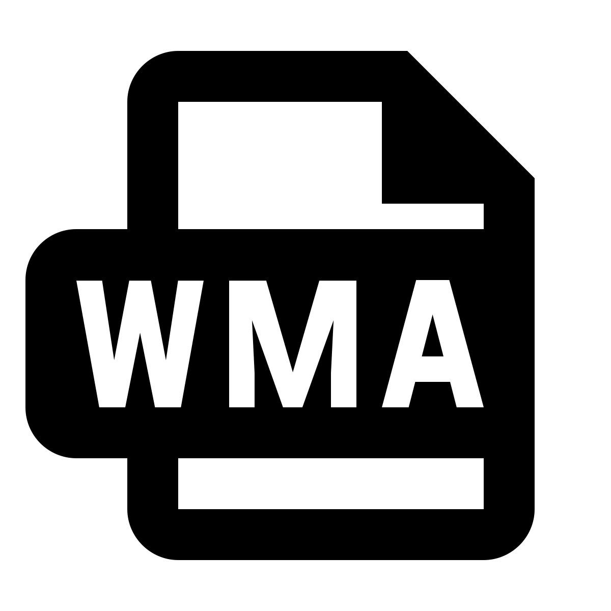 material filled style wma icon