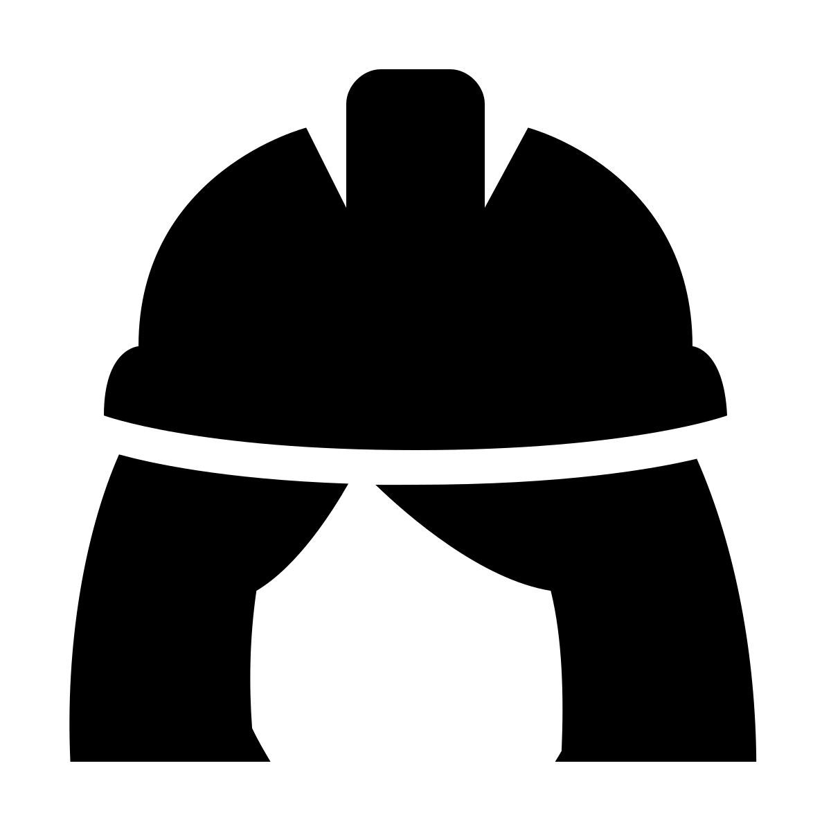 material filled style worker icon