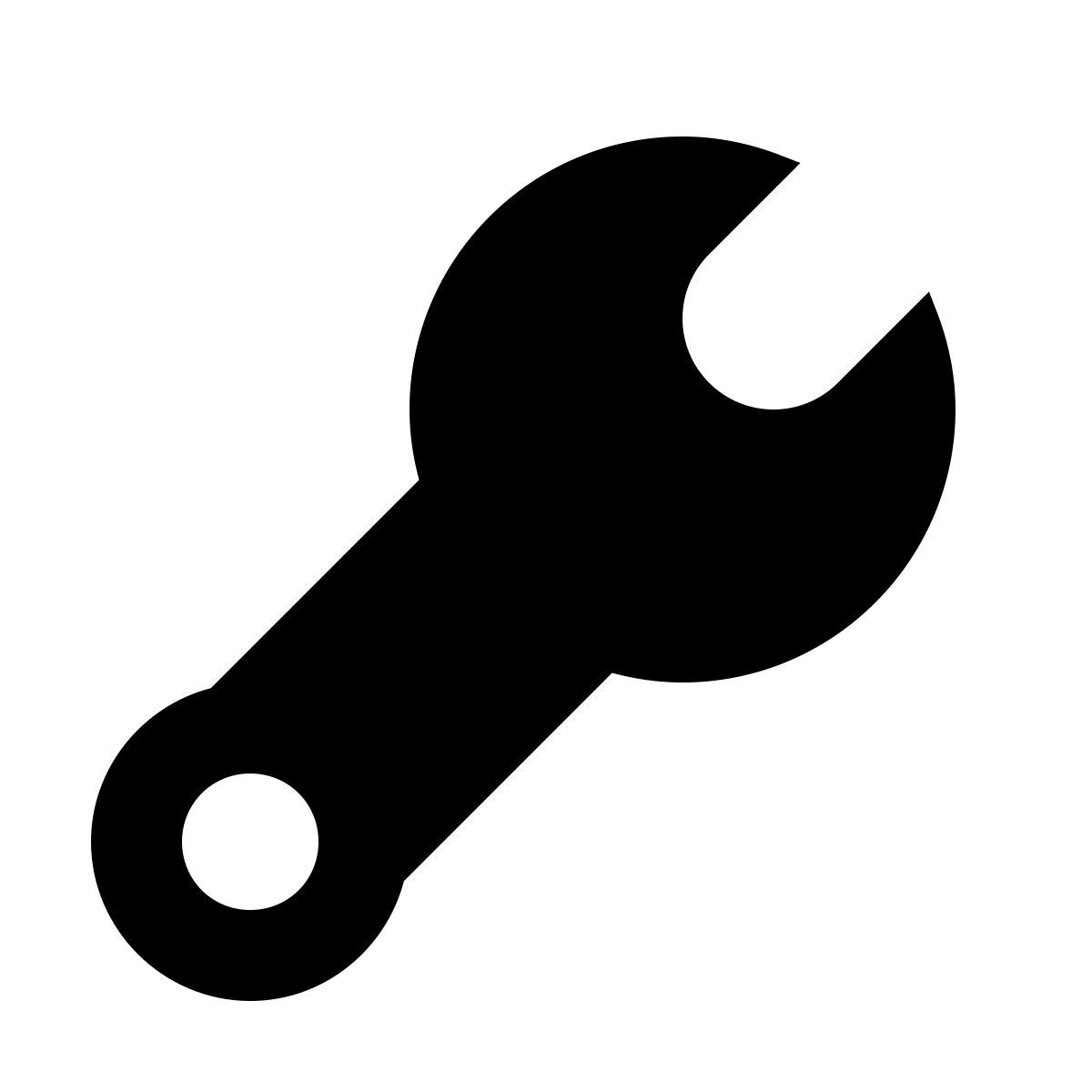 material filled style 扳手 icon