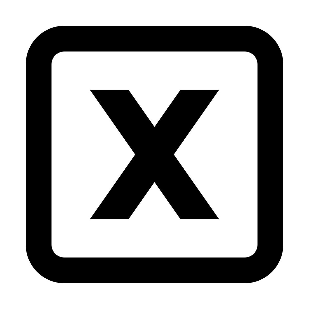 material filled style x 좌표 icon