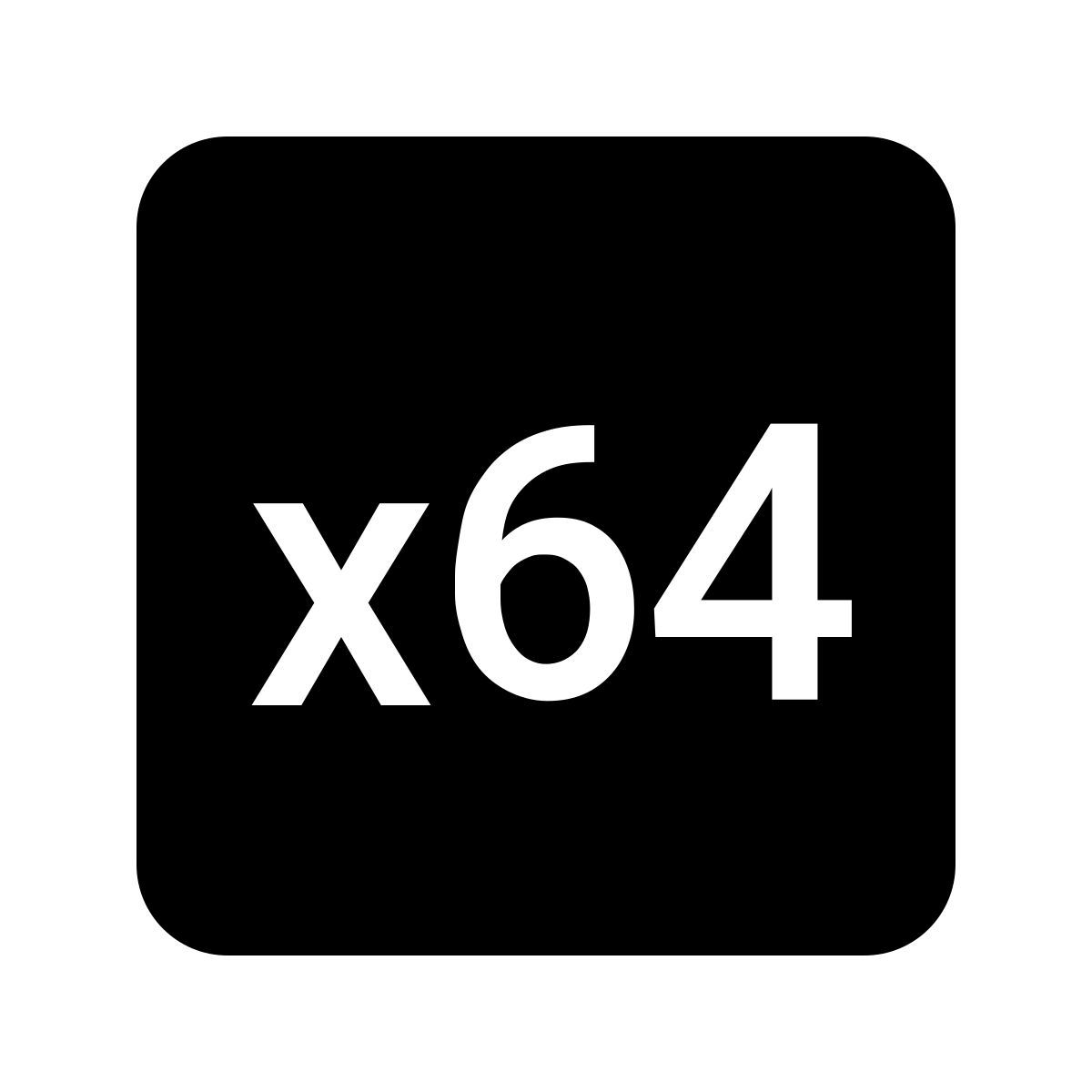 material filled style x64 icon